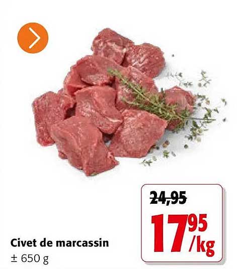 Civet de marcassin