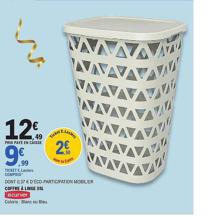 COFFRE A LINGE 55L