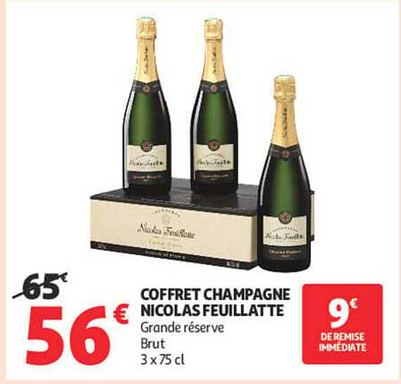 COFFRET CHAMPAGNE NICOLAS FEUILLATTE
