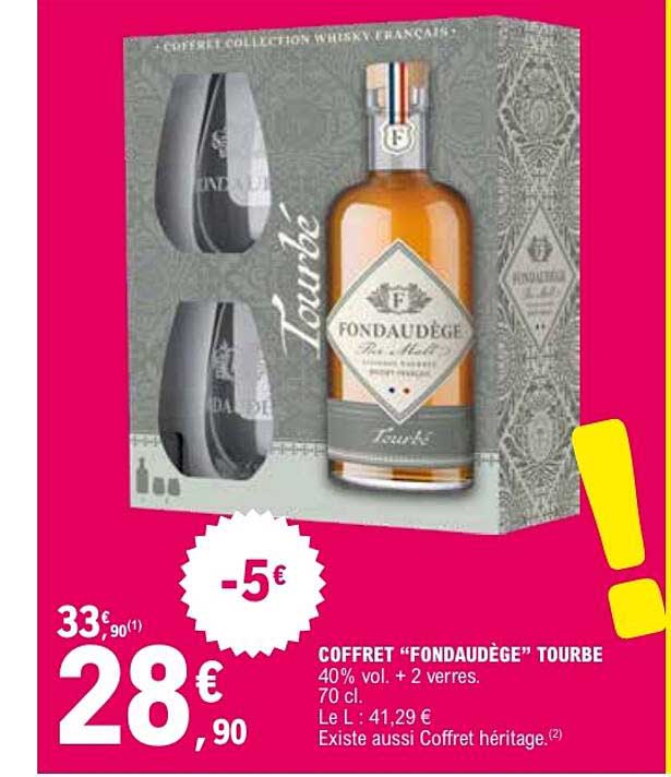 COFFRET “FONDAUDÈGE” TOURBE