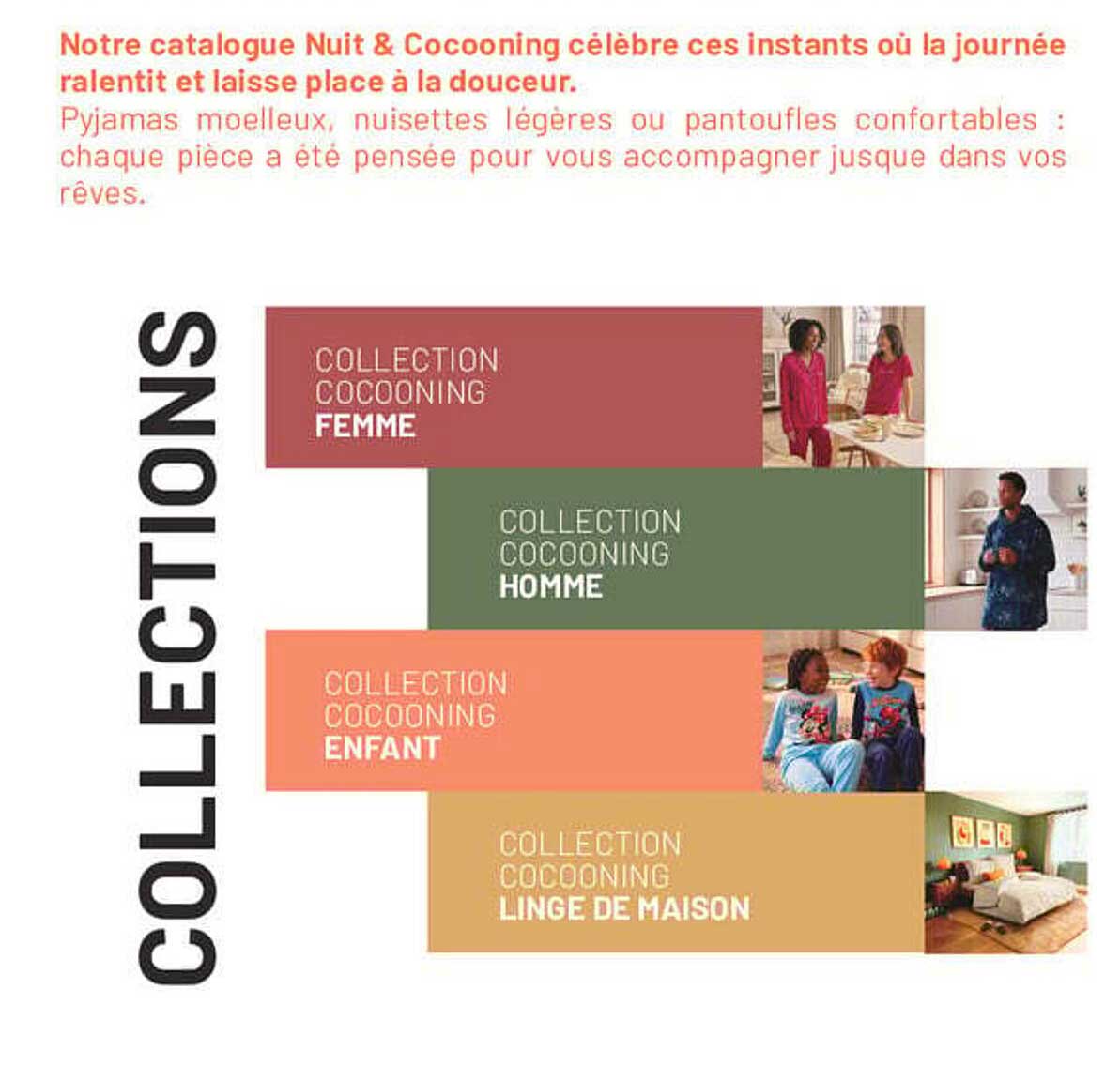 COLLECTION COCOONING FEMME