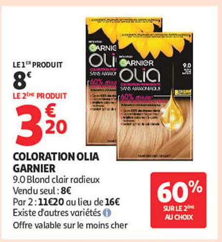 COLORATION OLIA GARNIER
