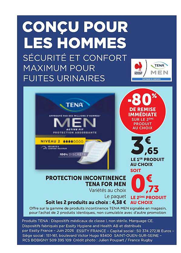 CONÇU POUR LES HOMMES