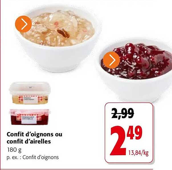 Confit d’oignons ou confit d’ailes