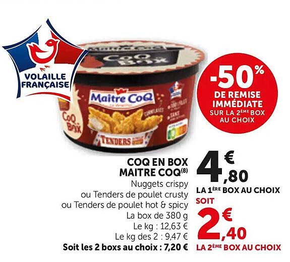 COQ EN BOX MAITRE COQ