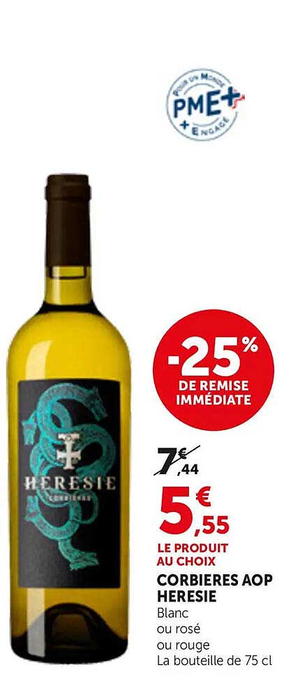 CORBIERES AOP HERESIE