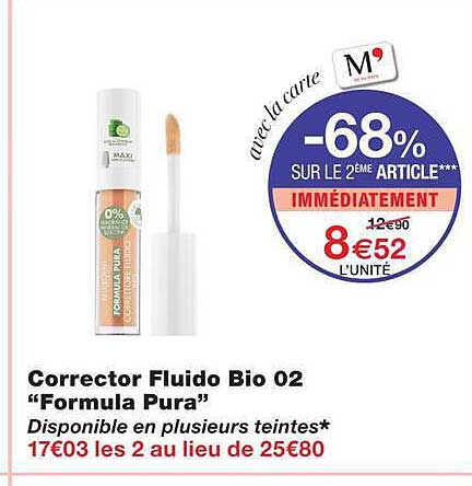 Corrector Fluido Bio O2 “Formula Pura”