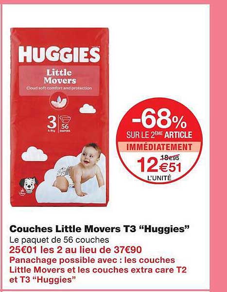 Couches Little Movers T3 “Huggies”