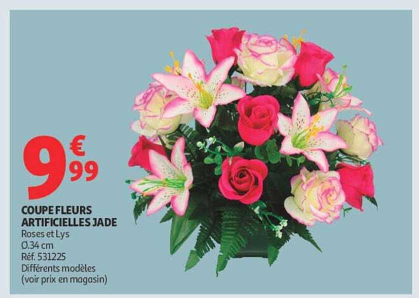 COUPE FLEURS ARTIFICIELLES JADE