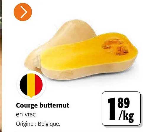 Courge butternut