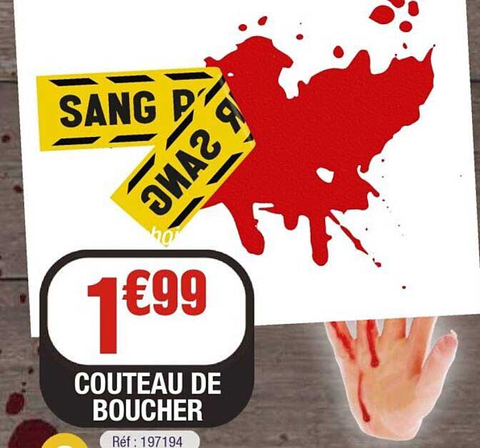 COUTEAU DE BOUCHER