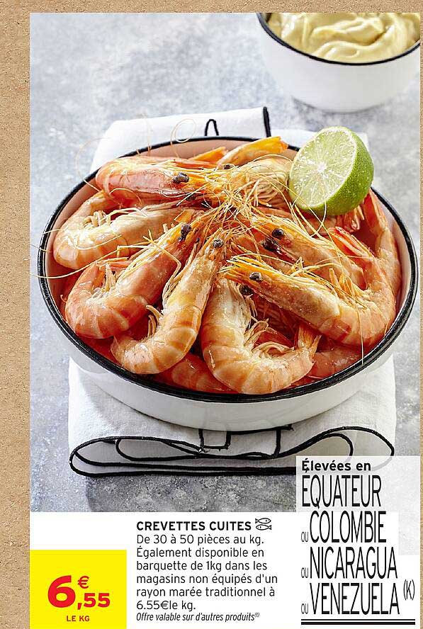 CREVETTES CUITES