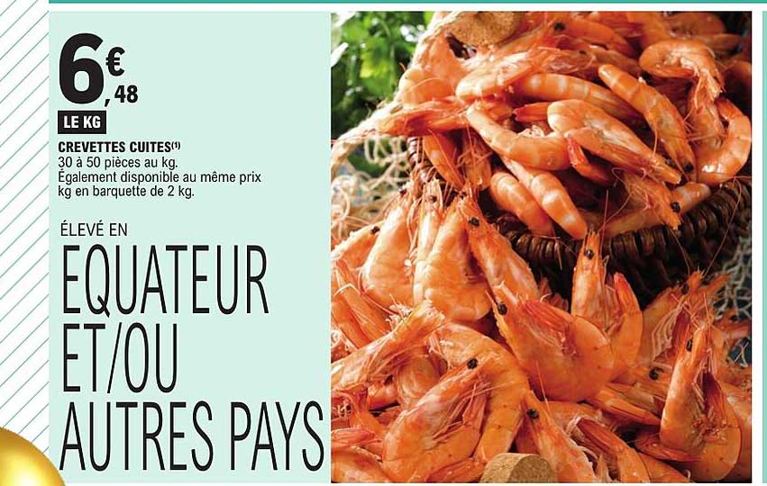 CREVETTES CUITES