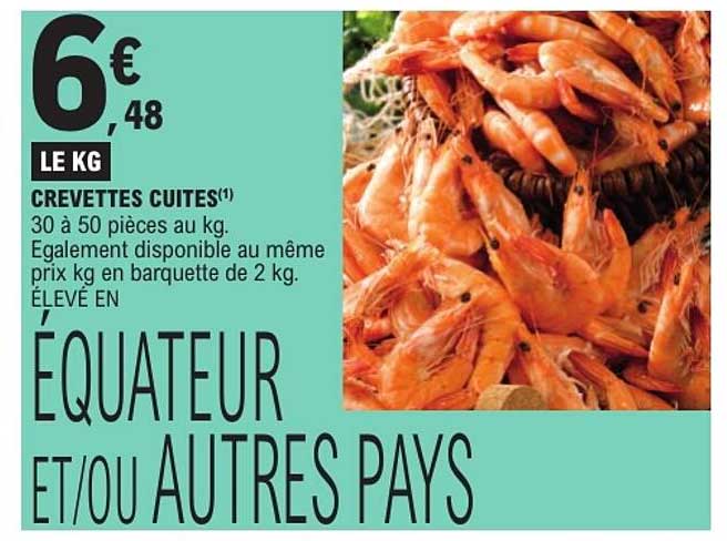 CREVETTES CUITES(1)