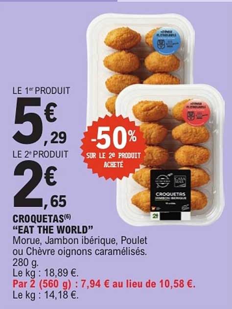 CROQUETAS “EAT THE WORLD”