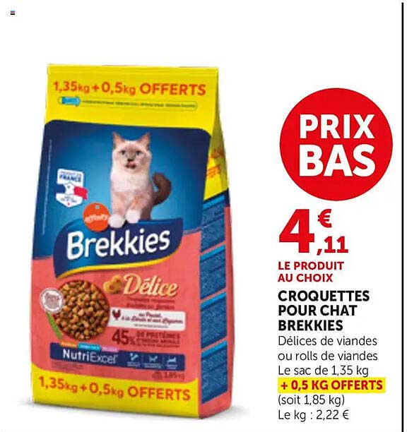CROQUETTES POUR CHAT BREKkIES