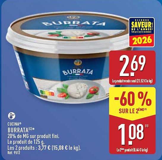 CUCINA BURRATA(C)*