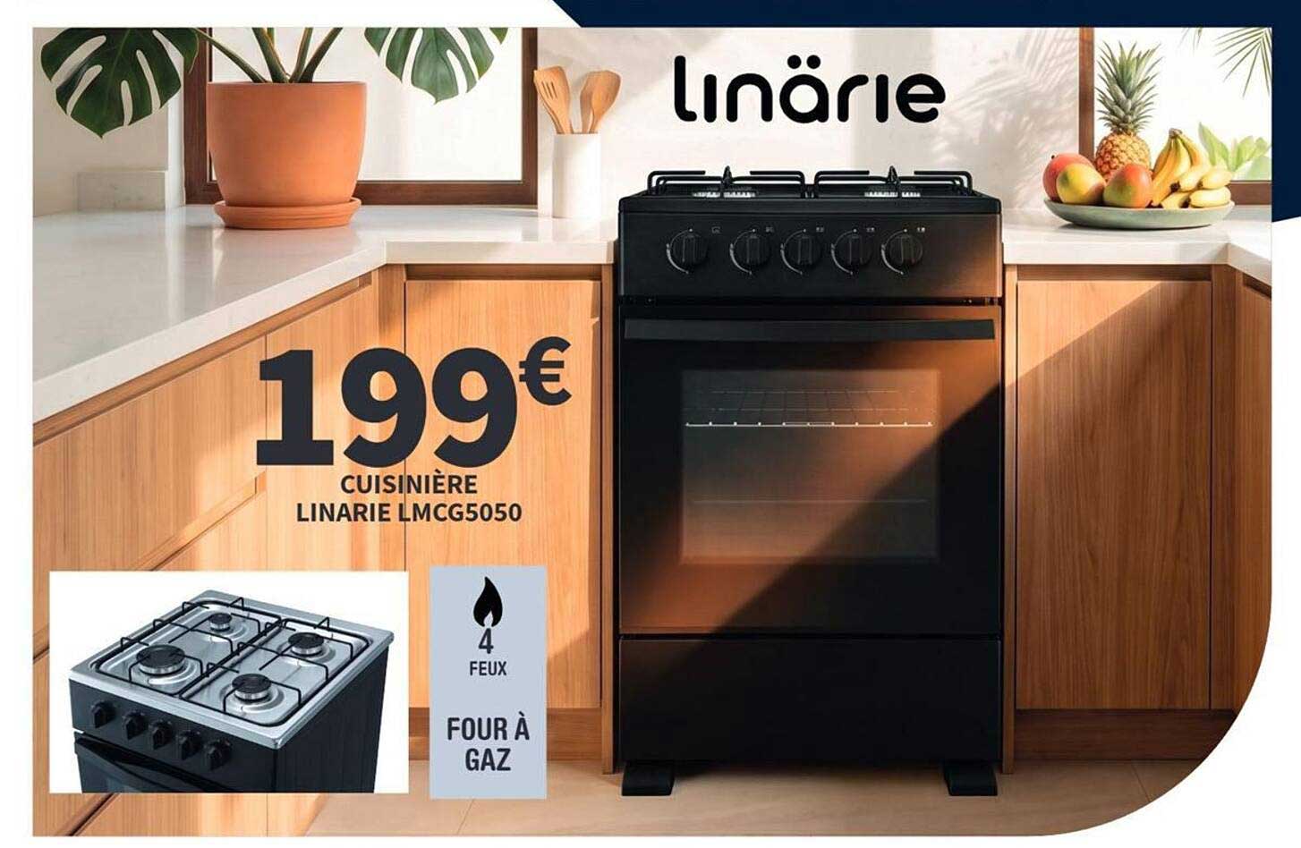CUISINIÈRE LINARIE LMCG5050