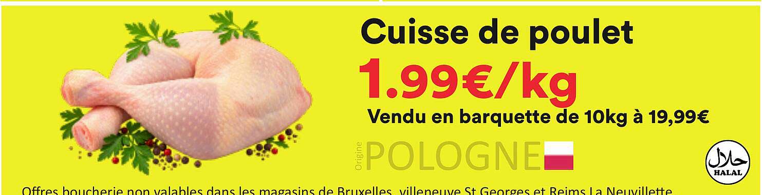 Cuisses de poulet