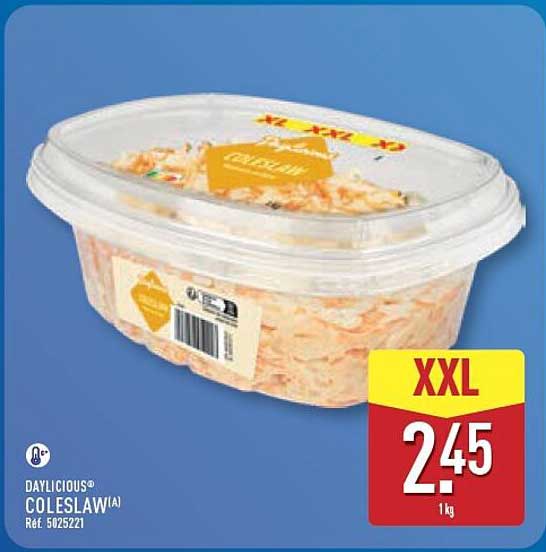 DAYLICIOUS® COLESLAW(A) Réf. 5025221
