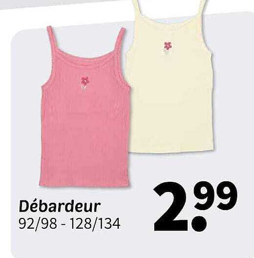 Débardeur 92/98 - 128/134