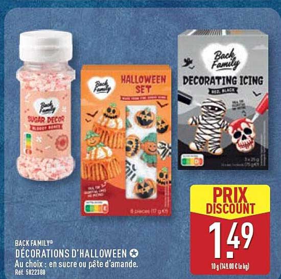 DÉCORATIONS D'HALLOWEEN