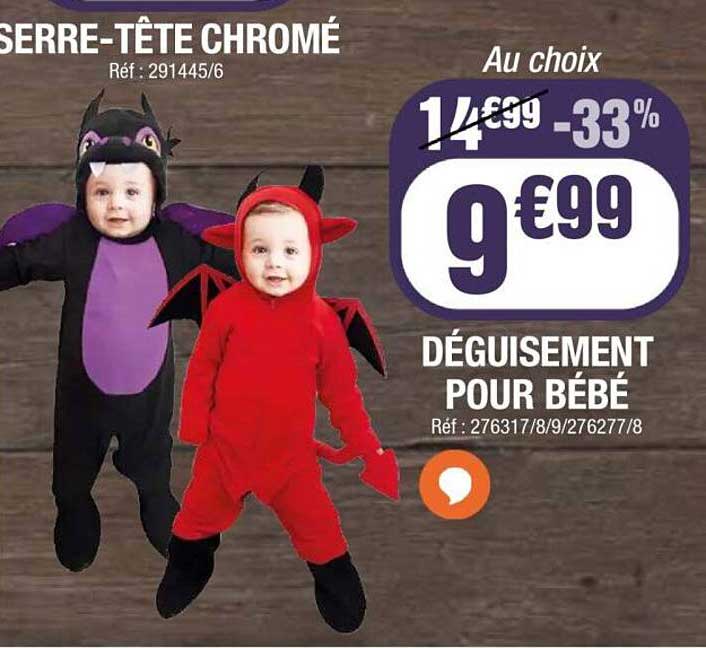 DÉGUISEMENT POUR BÉBÉ