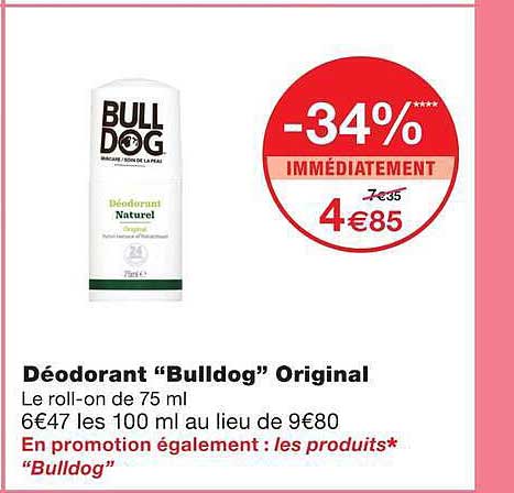 Déodorant “Bulldog” Original