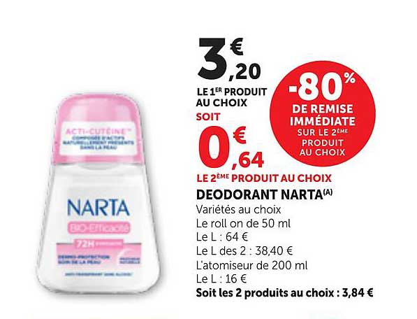DÉODORANT NARTA(A)