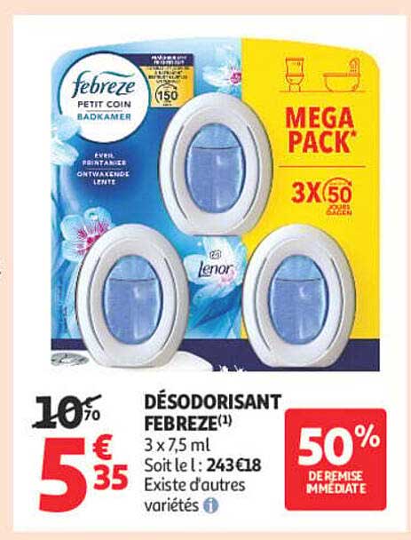DÉSODORISANT FEBREZE(1)