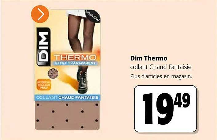 Dim Thermo collant Chaud Fantaisie