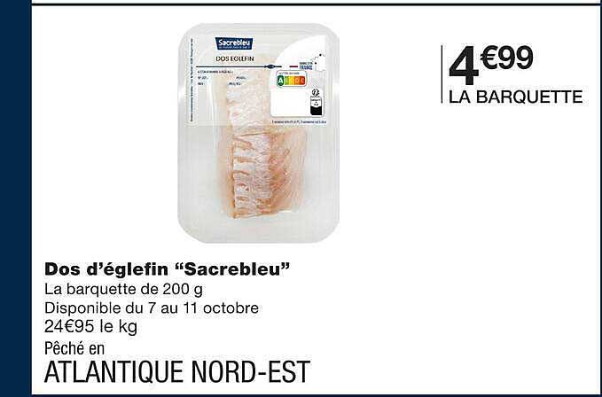 Dos d’églefin “Sacrebleu”