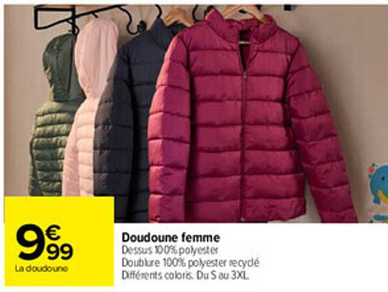 Doudoune femme