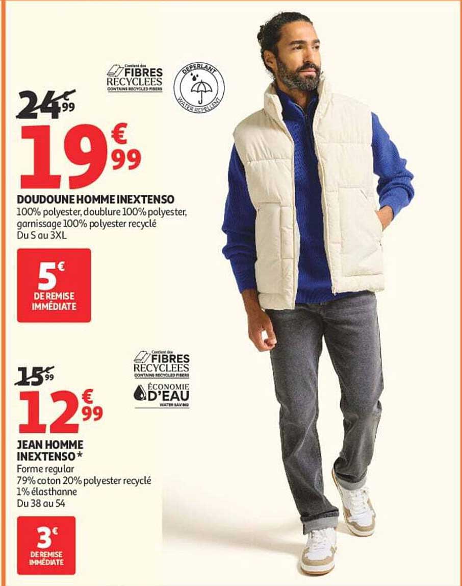DOUDOUNE HOMME INEXTENSO