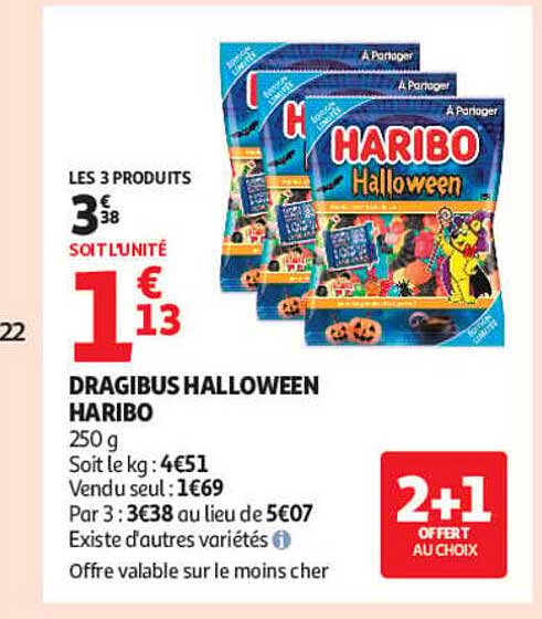DRAGIBUS HALLOWEEN HARIBO