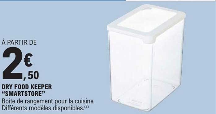 DRY FOOD KEEPER “SMARTSTORE”