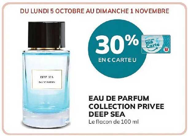 Eau de parfum Collection Privée Deep Sea