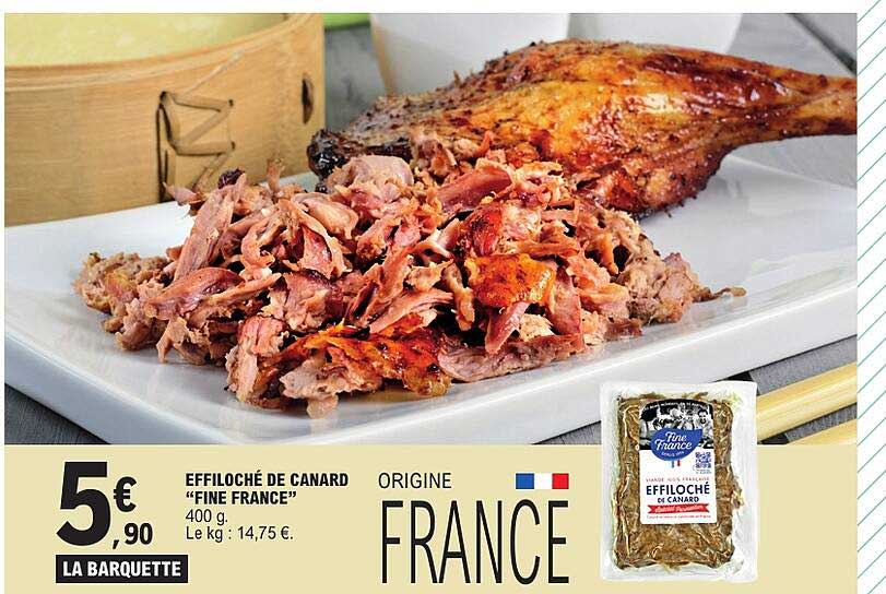 EFFILOCHÉ DE CANARD "FINE FRANCE"