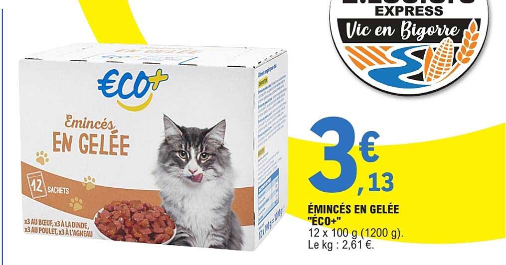 ÉMINCÉS EN GELÉE "ÉCO+"