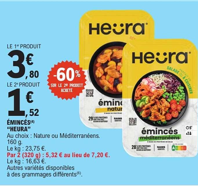 ÉMINCÉS HEURA