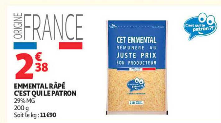 EMMENTAL RÂPÉ C’EST QUI LE PATRON