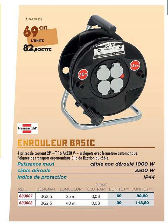 ENROULEUR BASIC
