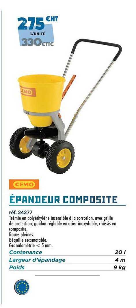 ÉPANDEUR COMPOSITE