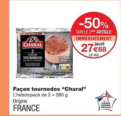 Façon tournedos “Charal”