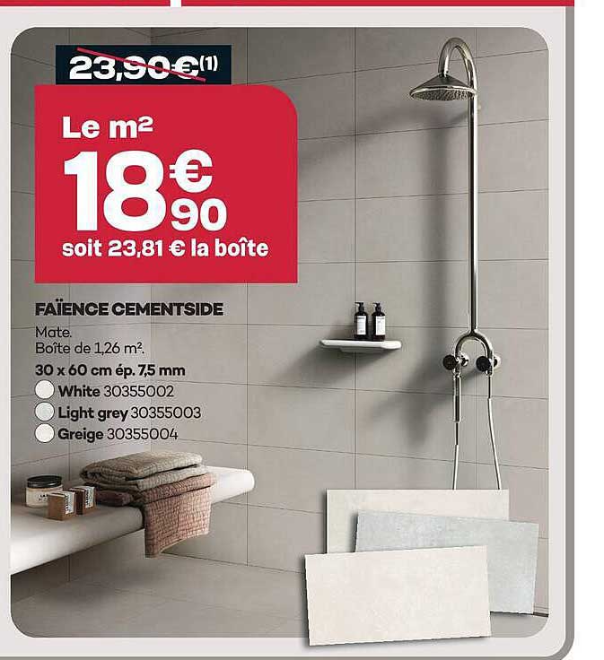 FAÏENCE CEMENTSIDE