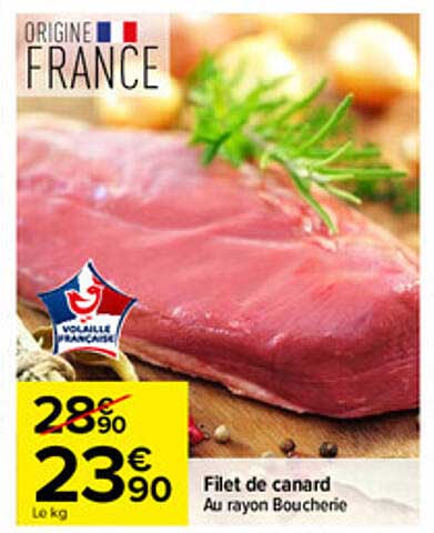 Filet de canard