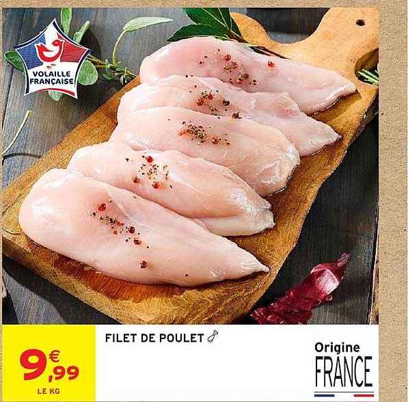 FILET DE POULET