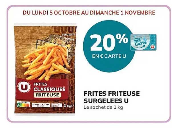 FRITES FRITEUSE SURGELÉES U