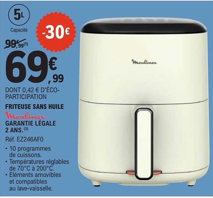 FRITEUSE SANS HUILE Moulinex