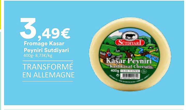Fromage Kasar Peynir Sutdiyari
